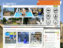 Tablet Screenshot of mairie-longwy.fr